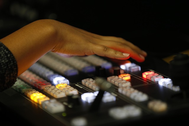 Portrait of David Lee, Lead Projectionist & Technical Director for Cinema Bloom.